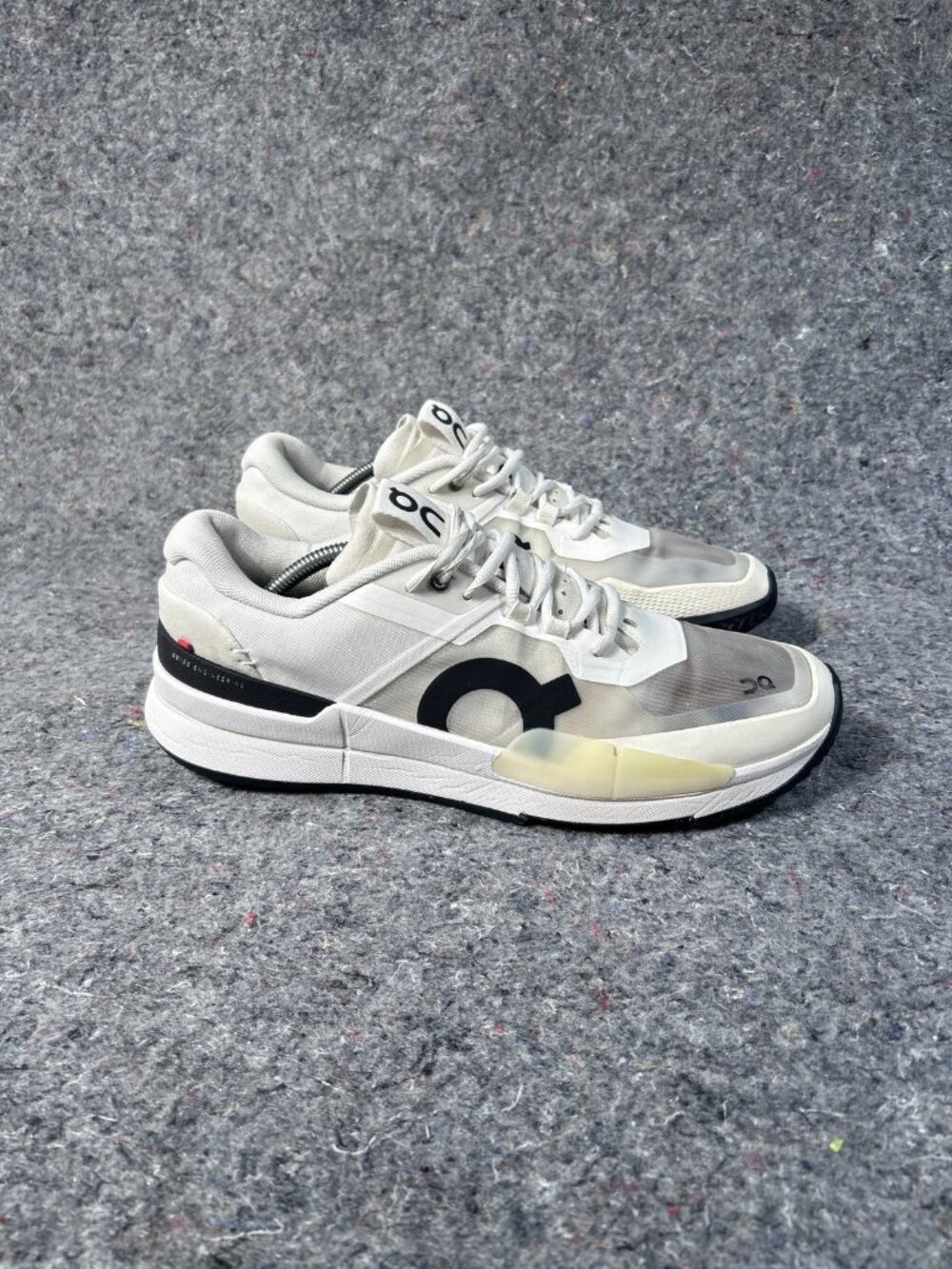 On Cloudmonster Running White sneakers athletic low top Shoes Men’s Size 11